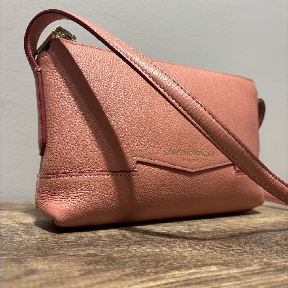 Bruno Magli Easy Leather Crossbody Bag - Picture 7 of 15